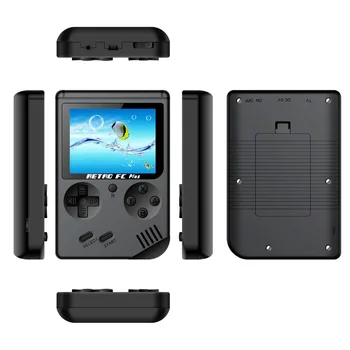 Powkiddy Q3A Joc Video Consola Retro 8 Biți Retro Mini de Buzunar Portabile Joc de Jucător Built-in 168 de Jocuri Clasice pentru Copii Cadouri