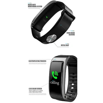 2020 produs Nou Y3 Plus Wireless căști Bluetooth ceas inteligent de Sănătate Tracker Pedometru Fitness Brățară Inteligent Bratara