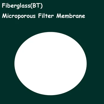 50pcs/lot (BT) din Fibre de Sticlă Microporos Filtru cu Membrană de Măsurare Praf de Cuarț fibre de Înaltă rezistență la temperatură Hârtie de Filtru