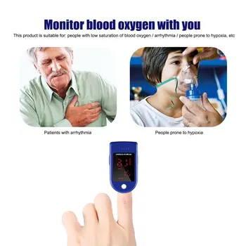 Digital Degetul Clip Puls-Oximetrele Mini Portabil Oval Oxigen Saturație Monitor de Presiune sanguina Finger Oxymeters CONDUS Echipamente