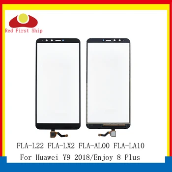 10buc/lot Touchscreen Pentru Huawei Y9 2018 Panou Tactil Senzor Digitizer Geam Frontal Bucurați-vă de 8 Plus cu Ecran Tactil