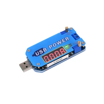 USB tensiune de conversie a Stimula Router de alimentare de 5V la 3.3V9V12V24V Tensiune și curent de afișare 15W viteza Ventilatorului Reglabila DC-DC