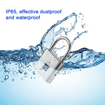 ARSS-12 Anti-furt Blocare de Amprente Zinc rezistent la apa de Încărcare USB Fingerprint Lock Inteligent Lacat de blocare a ușii 0.1 sec Debloca Portabil