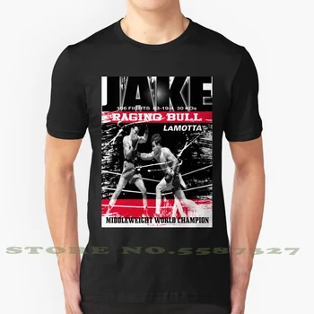 Jake Grafic Personalizat Amuzant Vânzare Fierbinte Tricou Jake Lamotta De Box La Categoria Grea Campion Knock-Out Inel De Formare Sală De Gimnastică