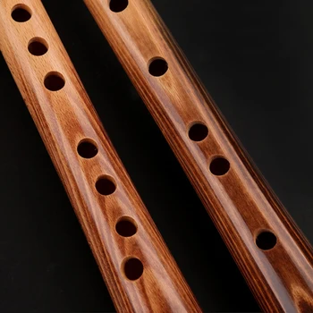 Profesionale Verticale flaut 6/8 Găuri Instrument Muzical de Flaut Nanxiao instrument de Suflat din lemn Xiao Flaut cu Sac, de asemenea, pentru Incepatori
