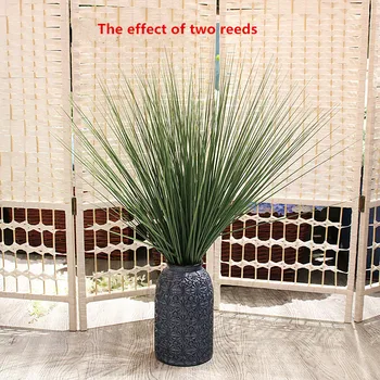 70cm Artificiale Reed Plante Iarbă Verde de Plastic Ceapa Iarba Pachet Interior Aranjament floral Material Hotel de Nunta Decor Acasă