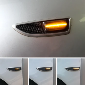 Pentru Opel Astra H MK5 Insignia, Zafira, Corsa D MK4 Meriva Adam Dinamică Led Lumina de Semnalizare Partea de Fender Marker Secvențială de Semnalizare