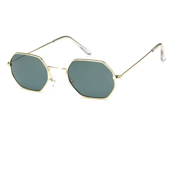 Vintage din metal pătrat Mic ochelari de soare pentru femei brand de lux Retro roșu dreptunghi negru feminin de ochelari de soare UV400 ochelari de vedere oculos
