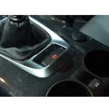 Auto styling ABS Cromat Schimbătorului de Viteze Tapiterie Panou Consola centrală Decor Capac Turnare Pentru Peugeot 3008 Accesorii