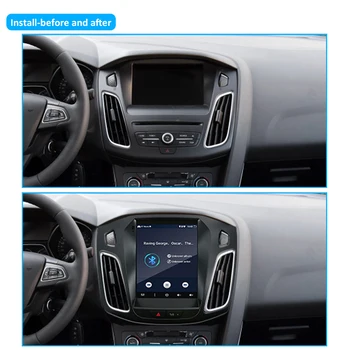 Pentru Ford Focus 3 Mk 3 Tesla ecran Tesla stil 2012-2017 Radio Auto Multimedia Radio Auto Multimedia Player Video de Navigare GPS