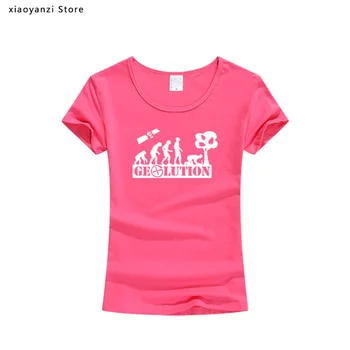 Meu Live Geocaching Evoluția Design Amuzant Tricou pentru Femei Fete Respirabil Grafic Premium T-Shirt pentru Bărbați Streewear