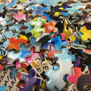 1000 de Bucăți de Vis transportul Puzzle-uri din Lemn Jigsaw Puzzle-uri Puzzle de Podea