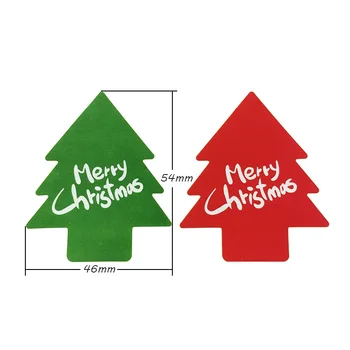 800pcs/lot Amuzant Merry Christmas tree design DIY Multifuncțional Sigiliu Autocolant Cadou Eticheta en-Gros