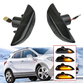 Dinamic Flasher LED-uri de Semnalizare de poziție Laterale Lumina Pentru Opel Mokka X 2012-2020 Pentru Chevrolet Trax Pentru Buick Encore Indicator