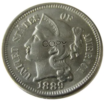 Statele unite ale americii Un set de 1865-1889 25pcs Trei Centi Copia Monede
