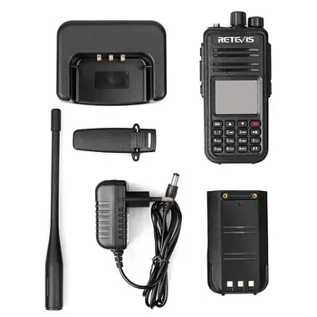 RETEVIS RT3S DMR Radio Digital Emisie-Receptie GPS DMR Ham Radio Amador 5W DMR VHF UHF Dual Band Compatibil cu Mototrbo/TYT DMR