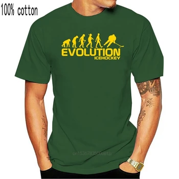 Nouă Evoluție de Gheață Hockeyer Mens T Shirt de Brand Casual, din Bumbac tricou de Vara cu Maneci Scurte O-gât Topuri Tricouri Hip Hop Streetwear