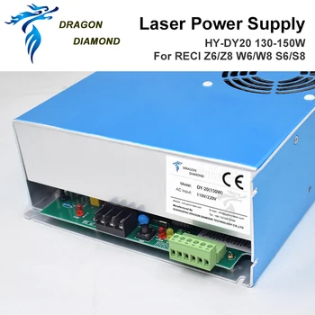 DRAGON DIAMANT DY20 150W cu Laser Co2 Alimentare Gravare Laser Co2 Laser Tub de Gravare / Taiere Machine