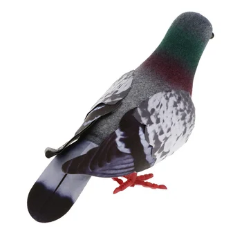 3pcs Simulare Porumbel Ornamente de Gradina Decorative Păsări cu Pene de Porumbei Acasă Ornament de Gradina in Miniatura Decor Decor Acasă
