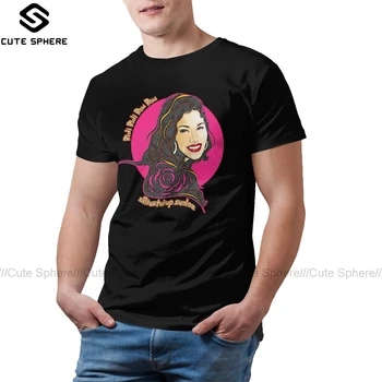 Selena Quintanilla Tricou Selena Quintanilla T-Shirt Cu Maneci Scurte Oversize Tee Shirt Graphic Bumbac Tricou