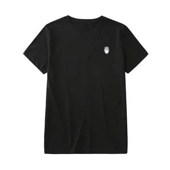 T-Shirt pentru Bărbați Amuzant Maneca Scurta Bumbac Gât Tricou Baieti Vara Topuri Casual Alb cu maneci Teuri homme 2020 Nou