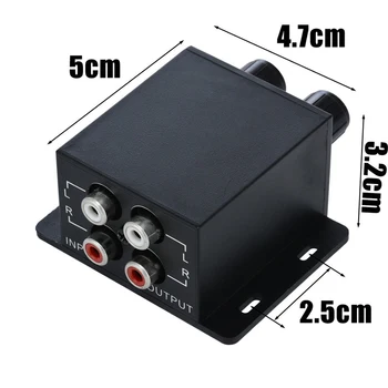 Universal 12V Volum Reglați Mașina Amplificator de Putere Difuzor Bass Audio Controller de Volum Egalizator Accesorii Auto