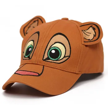 Noul Iubit de copii Regele Leu animație pentru copii pălărie de desene animate băieți și fete șapcă de baseball toamna versatil pentru copii capac