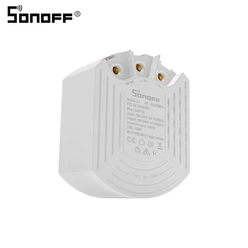 SONOFF intrerupator D1 Wifi Smart Switch Module Regla Lumina RM433 RF APP Control de la Distanță Voce Lucreze pentru Google, Acasă Alexa