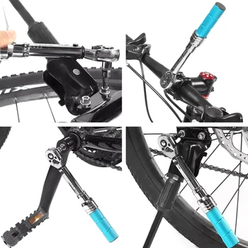 De înaltă Calitate 1/4 Inch 2-14nm Reglabil Cheie dinamometrică Biciclete Instrumente de Reparare Kit pentru Bicicleta Ciclism N66