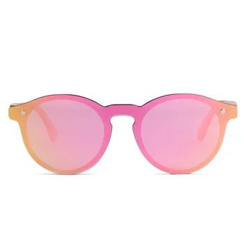 Moda Bambus Polarizat ochelari de Soare pentru Femei Brand Designer UV400 Oglindă Lentile de Lemn ochelari de Soare Pentru Barbati Oculos de sol masculino