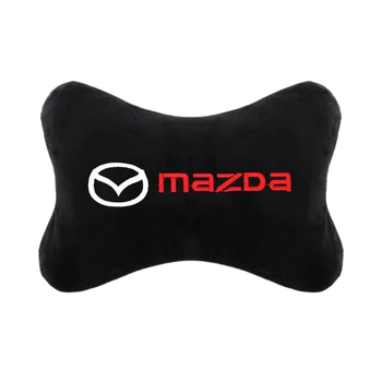 Accesorii auto potrivit pentru Mazda 2 3 5 6 8 CX5 CX-5 CX-7 CX-9 MX-5 ATENZA Axela Confort compus din bumbac Respirabil Masina Gât Perne