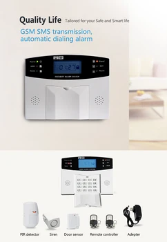 Cablu Wireless Gsm Sistem De Alarma De Securitate Cu Automatizare Interfon Control De La Distanță Autodial Ios Android Smart Home Kit Alarma Hub