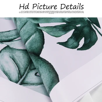 Nordic Hexagon Planta Verde Panza Pictura HD Cactus Ananas Poze de Perete Pentru Camera de zi de Moda, Decor Acasă Poster de Arta de Perete