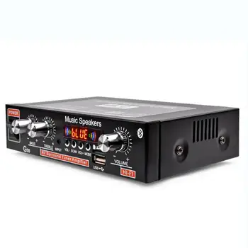 800W G30 Digital Home Amplificator Bluetooth Hifi Stereo Subwoofer Music Player Suport Fm Tf, Aux 2 Canale Cu Control de la Distanță