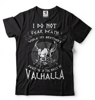 Sali De Valhalla Viking T-Shirt Vikingii Tricou Odin Ragnar Thor Tricou