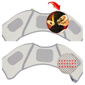 Auto-încălzire Magnet Elastic Umeri Protector Suport Bandaj Sport Spate Respirabil Umăr Ține de Cald Pad Pentru Vechi Cald
