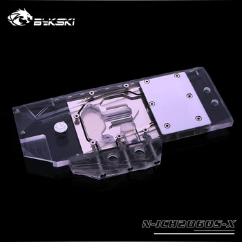 Bykski N-ICH2060S-X Acoperire Completă GPU Apă, Bloc Pentru INNO3D GEFORCE RTX 2060/1660TI/1660 Super Icedragon placa Grafica Radiator