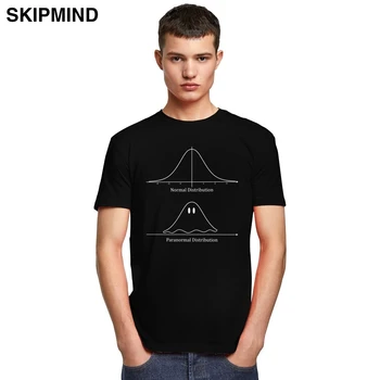 Amuzant Distribuție Normală Paranormale Tricouri Barbati Din Bumbac Umor De Distribuție Matematica Tricou Geometrice Tricou Cu Mânecă Scurtă T-Shirt De Vara