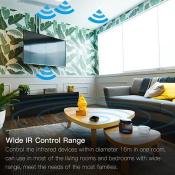 WiFI Smart IR Wireless de Control de la Distanță TV, Aer condiționat SAT de Viață Inteligentă/Tuya APP,Funcționează cu Alexa Ecou de Start Google