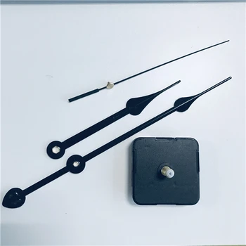 10sets de Înaltă Calitate M2188 Cuarț Ceas de Perete Mișcarea Tăcut Mecanism cu Cârlig DIY Piese + Metal Mâini