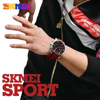 SKMEI Top Brand de Lux Ceasuri Barbati Ceas de Moda Casual, Ceasuri de mana Sport Impermeabil Ceas Relogio Masculino