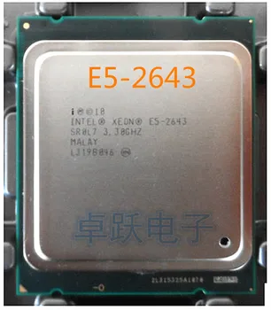 E5 2643 E5-2643 Original Intel Xeon 3.3 GHz Quad-Core, 10M Cache DDR3 1600MHz FCLGA2011 TPD 130W transport gratuit