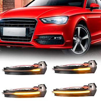Pentru toate modelele Audi A3 8V S3 RS3 2013 2016 2017 2018 Dinamică LED Lumina de Semnalizare Flasher Apa care Curge de Semnalizare Lumină Intermitentă
