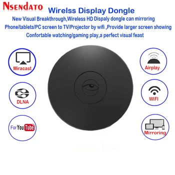 Anycast G2 Wireless Miracast Orice Exprimate HD pentru Airplay DLNA OTA TV Stick WiFi Display HD Dongle-Receptor Pentru windows, IOS, Android
