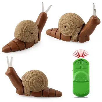 Amuzant Infraroșu Control de la Distanță Realist Melc Model Animal Jucărie pentru Copii Glumă Prop Copii Jucarii Educative pentru Copii Cadouri