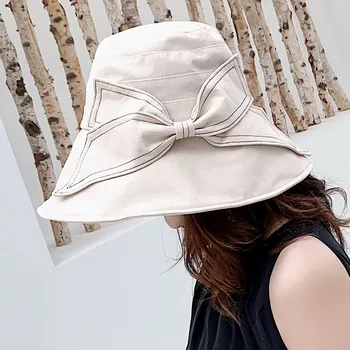 Femei Primavara-Vara Pălărie de Soare Capace Stil Nou Versiunea coreeană de Pălărie de Sălbatic în Stil Japonez Versatil Vara Pliant Travel