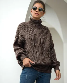 Poftă de mâncare de moda pulover femei, Plus dimensiune pulover maneca lunga pulover tricotat Alb galben negru, kaki, pulover supradimensionat