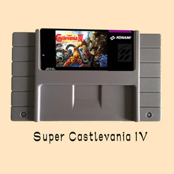 Super Castlevania IV 16 biți Mare Gri Carte de Joc Pentru NTSC Jucător Joc Picătură de Transport maritim