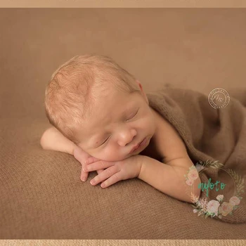 40 150*170cm Mohair Nou-născut Recuzită Fotografie Împachetări Tricot Moale Stretch Confort Pătură Foto pentru Copii Accesorii de Fotografiere Fundal