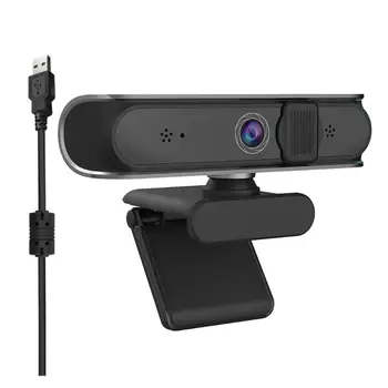 Noul Webcam 2K 5M Pixeli Auto Focus USB Full HD, Camera Web cu Microfon Cam pentru Mac Laptop Streaming Video Live